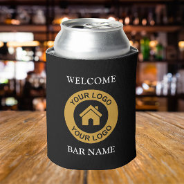 カスタムビジネスロゴ文字バー名 缶クーラー
