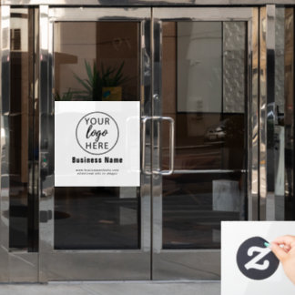 カスタムビジネスロゴ ウィンドウサイン