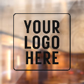 カスタムビジネスロゴ オーダーメイド店舗フロント ウィンドウサイン (シート2)