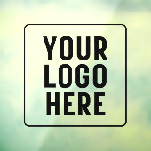 カスタムビジネスロゴ オーダーメイド店舗フロント ウィンドウサイン (シート3)