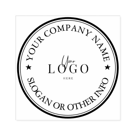 カスタムビジネスロゴ カスタム ラバースタンプ (インプリント)