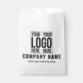 カスタムビジネスロゴ コーポレート カンパニー モダン クール フェイバーバッグ (正面)