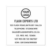 カスタムビジネスロゴ セルフインキングスタンプ (デザイン)