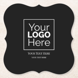 カスタムビジネスロゴ ブランドプロフェッショナル  ペーパーコースター