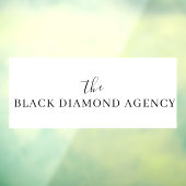 カスタムビジネスロゴ | プロフェッショナルな企業イメージ ウィンドウサイン (シート3)