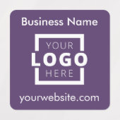 カスタムビジネスロゴ プロモーションブランドウェア ラベル (デザイン1)