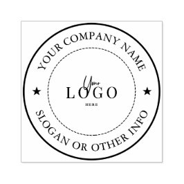 カスタムビジネスロゴ ラバースタンプ