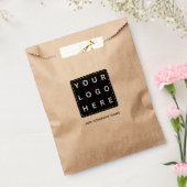 カスタムビジネスロゴ 会社名 パーティー フェイバーバッグ (封をした状態)