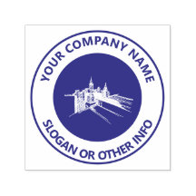 カスタムビジネスロゴCity Violet