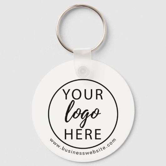 カスタムビジネスロゴKeychain キーホルダー (正面)