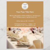 カスタムビジネスロゴlマーケティングフォトイベント チラシ (正面)