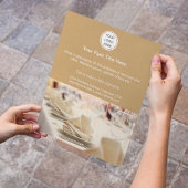 カスタムビジネスロゴlマーケティングフォトイベント チラシ