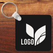 カスタムビジネスロゴQRコードマーケティング キーホルダー (正面)