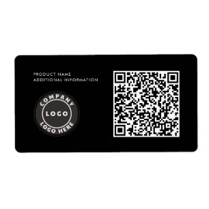カスタムビジネスロゴQRコード製品ID ラベル