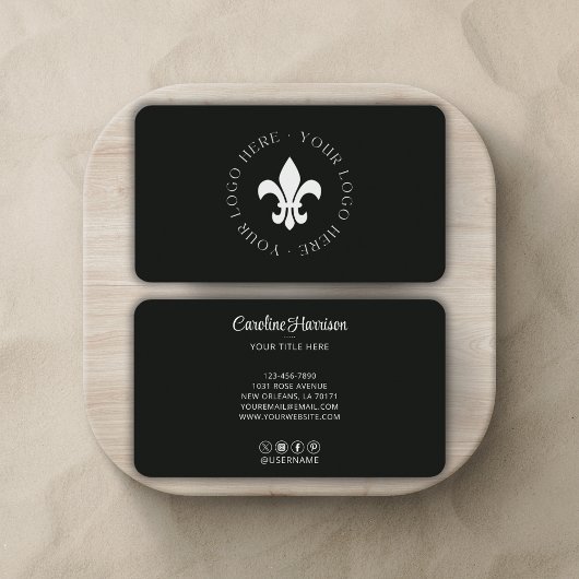 カスタムビジネスロゴWebサイト 名刺