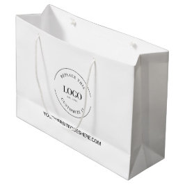 カスタムビジネス企業ウェブサイト  ラージペーパーバッグ