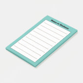 カスタムビジネス名に関する注意 ポストイット (アングル)