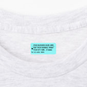 カスタムビジネス名住所 シールの色 ラベル (貼付)