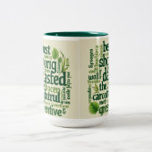 カスタムビジネス向けマグユニーク：お客様を反映するデザイン ツートーンマグカップ (中央)