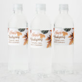 カスタムビジネス感謝祭パーティーかわいいパンプキン ペットボトルラベル (ボトル)