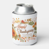 カスタムビジネス感謝祭パーティー秋花 缶クーラー (缶正面)