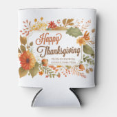 カスタムビジネス感謝祭パーティー秋花 缶クーラー (正面)