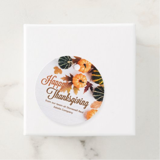 カスタムビジネス感謝美しいカボチャ フェイバータグ (インサイチュ)