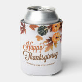 カスタムビジネス感謝美しいカボチャ 缶クーラー (缶正面)