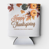 カスタムビジネス感謝美しいカボチャ 缶クーラー (正面)