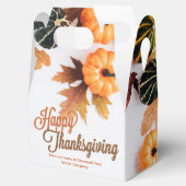 カスタムビジネス感謝美しい秋リーフ フェイバーボックス (オープン)