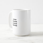 カスタムビジネス ロゴ コーヒーマグカップ (正面左)