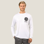 カスタムビジネス ロゴ トライブレンドTシャツ (正面全体)