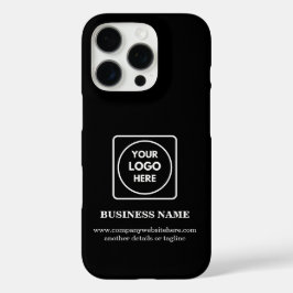 カスタムビジネス ロゴ プロモーション ブランディング iPhone 16 Proケース
