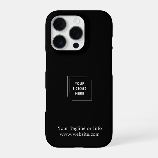 カスタムビジネス ロゴ ミニマル iPhoneケースデザイン iPhoneケース (裏面)