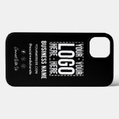 カスタムビジネス ロゴ 企業 モダン おしゃれ Case-Mate iPhoneケース (裏面 (横))