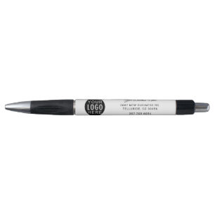 カスタムビジネス ロゴ 会社 返信先住所 ボールペン