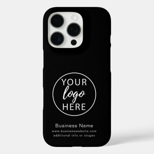 カスタムビジネス ロゴ iPhone/iPadケース Case-Mate iPhoneケース (裏面)