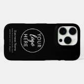カスタムビジネス ロゴ iPhone/iPadケース Case-Mate iPhoneケース (裏面 (横))