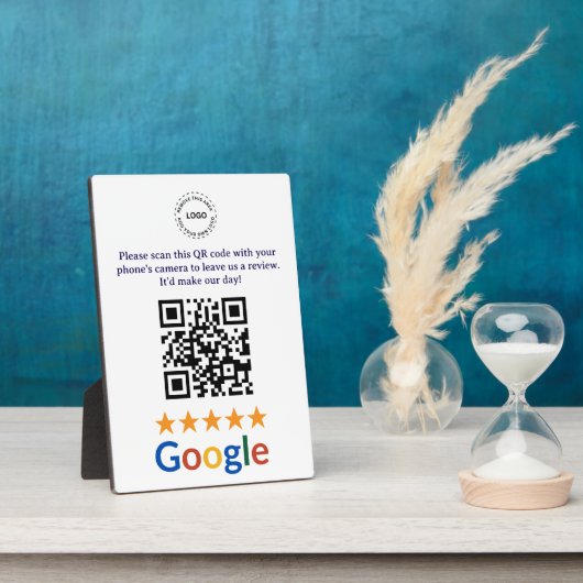 カスタムビジネスGoogleレビューQRコード会社 フォトプラーク (側面)