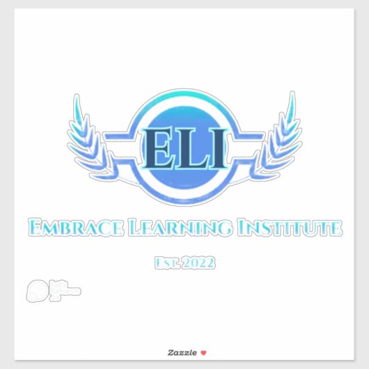 カスタムビニールのステッ学カー – Embrace's Institute シール (シート)