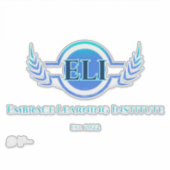 カスタムビニールのステッ学カー – Embrace's Institute シール (正面)