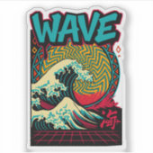 カスタムビニールデカール | 車と壁のシール シール (正面)