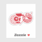 カスタムビニールデカール | 車、壁、および文字のシール シール (シート)