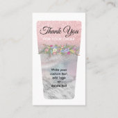 カスタムビニール印刷マグタンブラ気にー指示 名刺 (裏面)