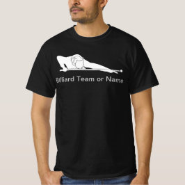 カスタムビリヤードプールリーグチームギア Tシャツ