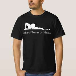 カスタムビリヤードプールリーグチームギア Tシャツ