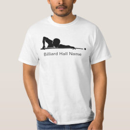 カスタムビリヤードプールリーグチームギア Tシャツ