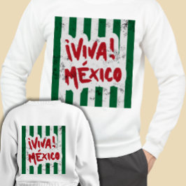 カスタムビンテージ ヴィヴァ メキシコ ストライプ トラベル スウェットシャツ