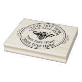 カスタムビーキーパービービーダブルラインゴムスタンプ ラバースタンプ (スタンプ)