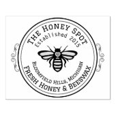 カスタムビーキーパー&ハニービジネスゴムスタンプ ラバースタンプ (インプリント)